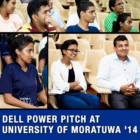 Dell Power Pitch at University of Moratuwa '14