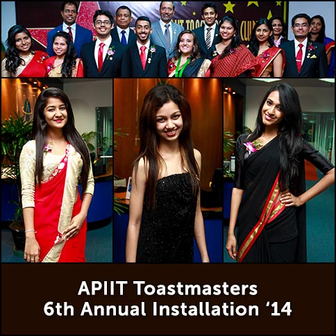APIIT Toastmasters 6th Annual Installation Ceremony '14 - Walk of Fame