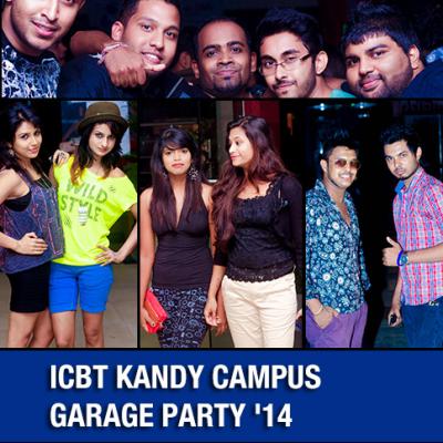 ICBT Kandy Campus Garage Party '14