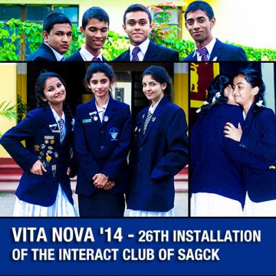 Vita Nova '14 - 26th Installation of the Interact Club of SAGCK