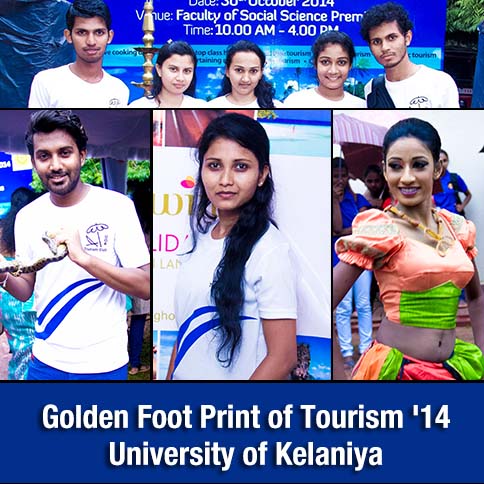 Golden Foot Print of Tourism '14 - University of Kelaniya