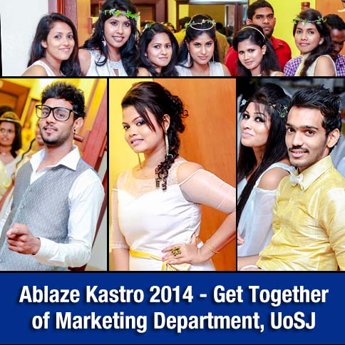 Ablaze Kastro 2014 - Get Together of Marketing Department, UoSJ