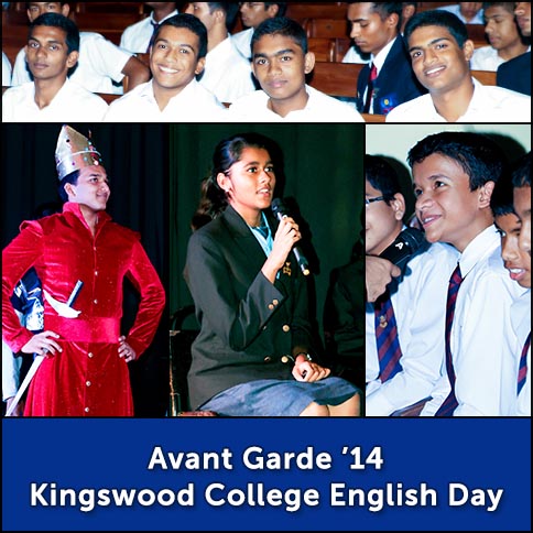 Avant Garde - Kingswood College English Day '14