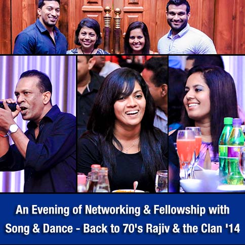 An Evening of Networking & Fellowship with Song & Dance - Back to 70's Rajiv & the Clan '14