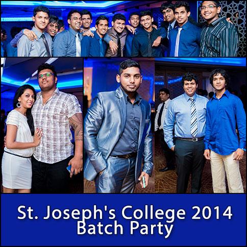 St. Joseph's College 2014 Batch Party