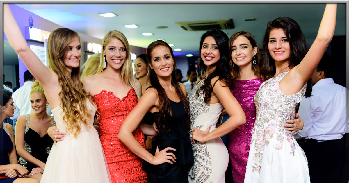 Vision Care Partners with Miss Intercontinental 2016 - The Cocktail Party and Product Launch