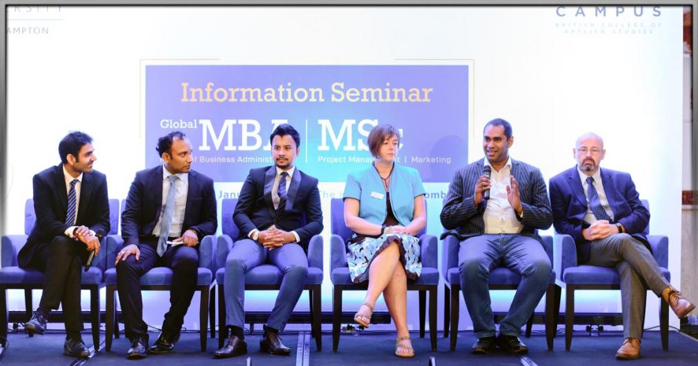 MBA & MSc (Project Management & Marketing) - Information Seminar 2020