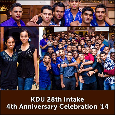 KDU 28th Intake - 4th Anniversary Celebration '14
