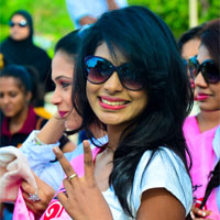 Derana Green Walk '13 with Miss Earth 2012