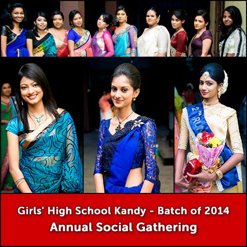 Annual Social Gathering of Girls' High School Kandy - Batch of 2014
