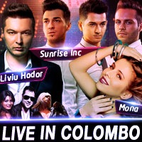 Ultravibes Music Festival 2012 Sunrise Inc & Liviu Hodor & Mona, DJ Mikel Romero Lil B Vanilla Live in Colombo Sri Lanka