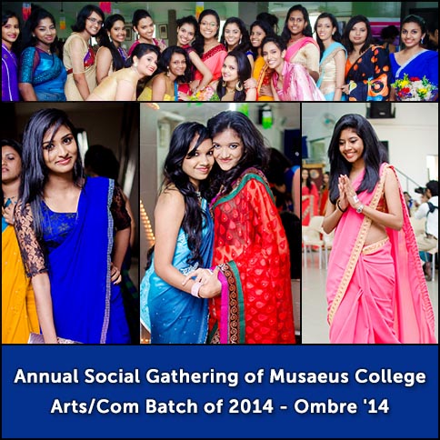 Annual Social Gathering of Musaeus College Arts/Com Batch of 2014 - Ombre '14