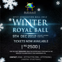 Winter Royal APIIT Graduation Ball 2012