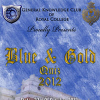 Blue & Gold Quiz 2012