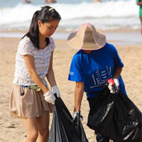 Colombo Beach Clean Up 2013