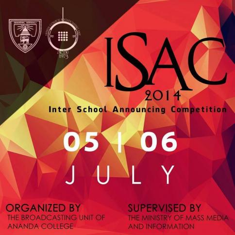 ISAC 2014 - Inter School Announching Competition