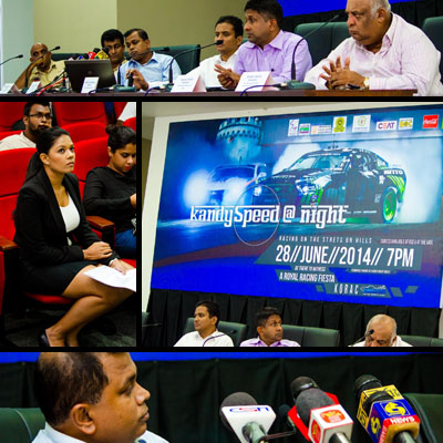 Kandy Speed @ Night 2014 - Press Conference