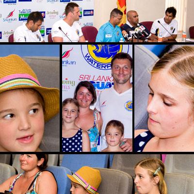 Sri Lankan Tour of Hungarian Swimming Champion Gergely Kiss '14