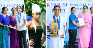 Visakha Vidyalaya – Inter House Swimming Meet 2026
