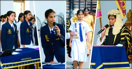 First Session of the Student Parliament 2026/27 of Visakha Vidyalaya
