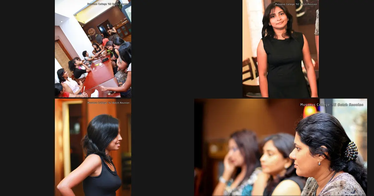 Musaeus College '92 Batch Reunion