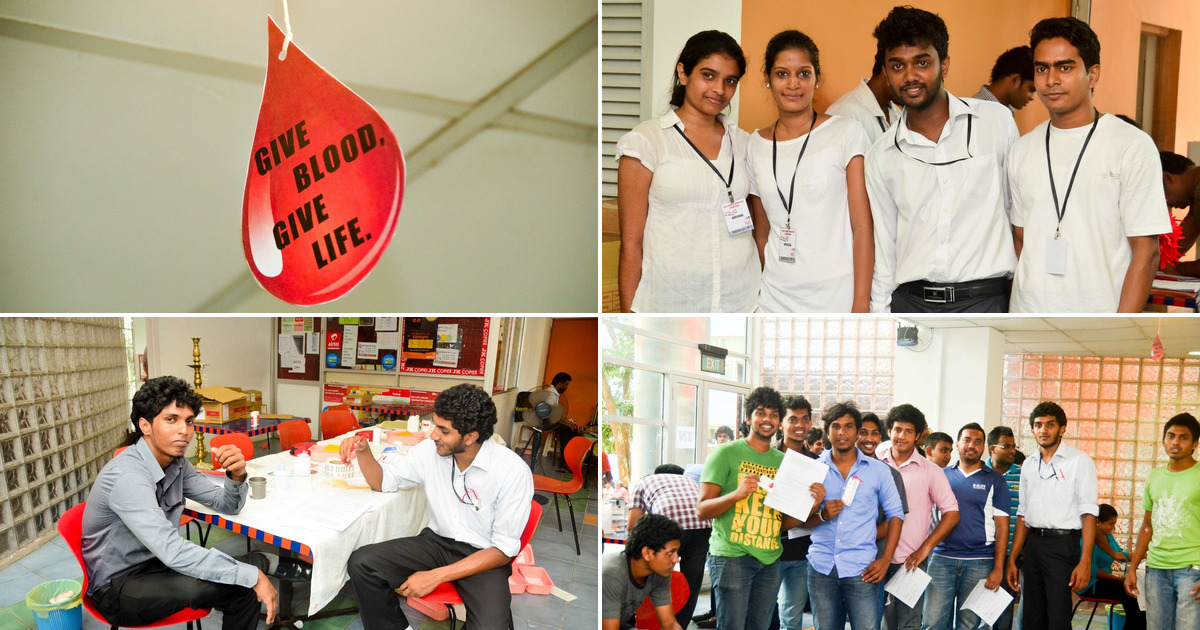 SLIIT Blood Donation Campaign 2013