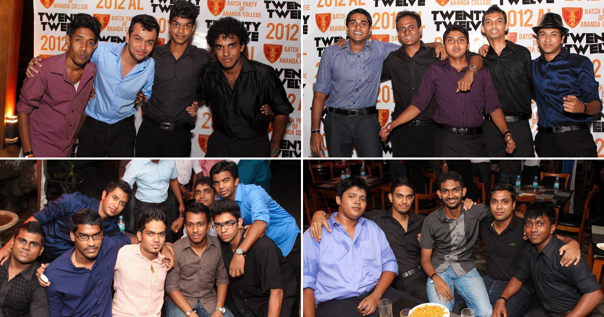 Twenty Twelve - 2012 AL Reunion of Ananda College '13