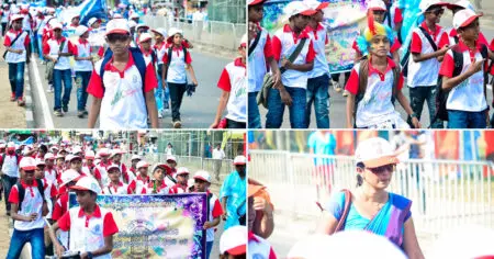 'Walk Together Work Together' - Peterites Walk 2014