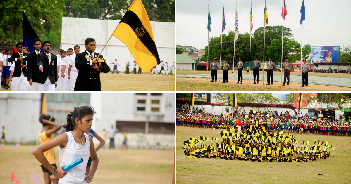 D.S. Senanayake College - Sport meet '2014