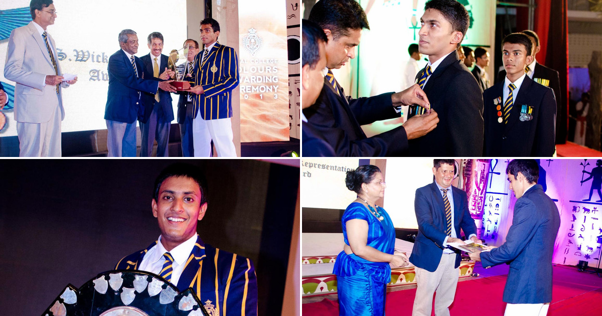 Royal College Colors Awarding Ceremony 2013