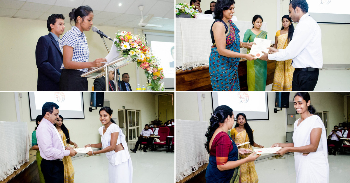 The Internship Certificate Awarding Ceremony 2014
