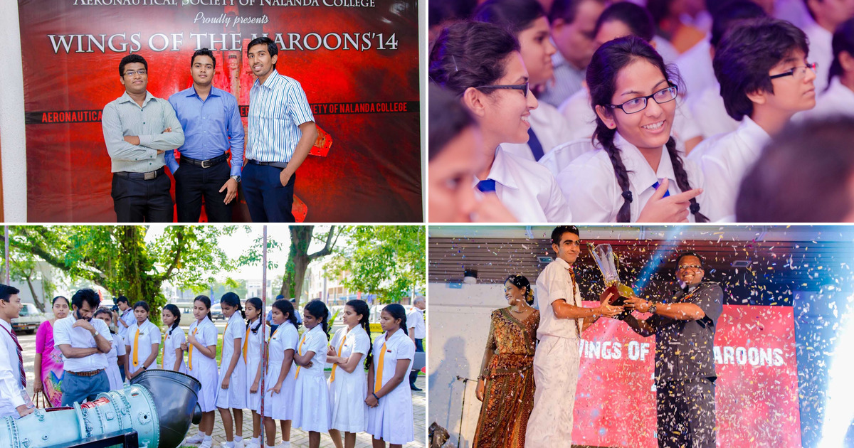 Wings of the Maroons '14 : Aeronautical Day of Nalanda College