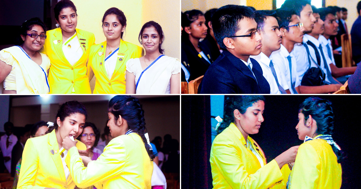 23rd Interact Installation of Hillwood College - Kandy