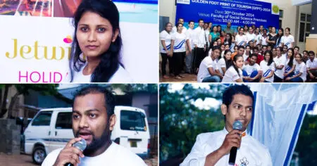 Golden Foot Print of Tourism ’14 – University of Kelaniya Golden Foot Print of Tourism '14 - University of Kelaniya