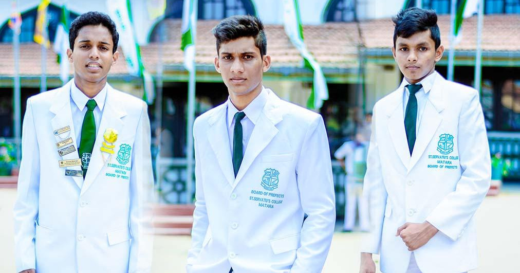 Oath Ceremony '16 of Prefects Board of St. Servatius' College, Matara