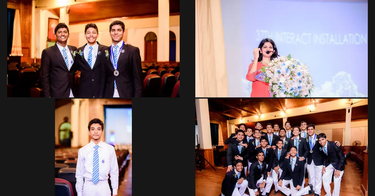 The 37th Installation of the Interact Club of St. Joseph's College