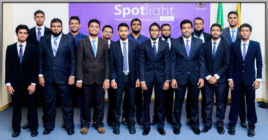 Spotlight '16 - A Public Speaking Contest