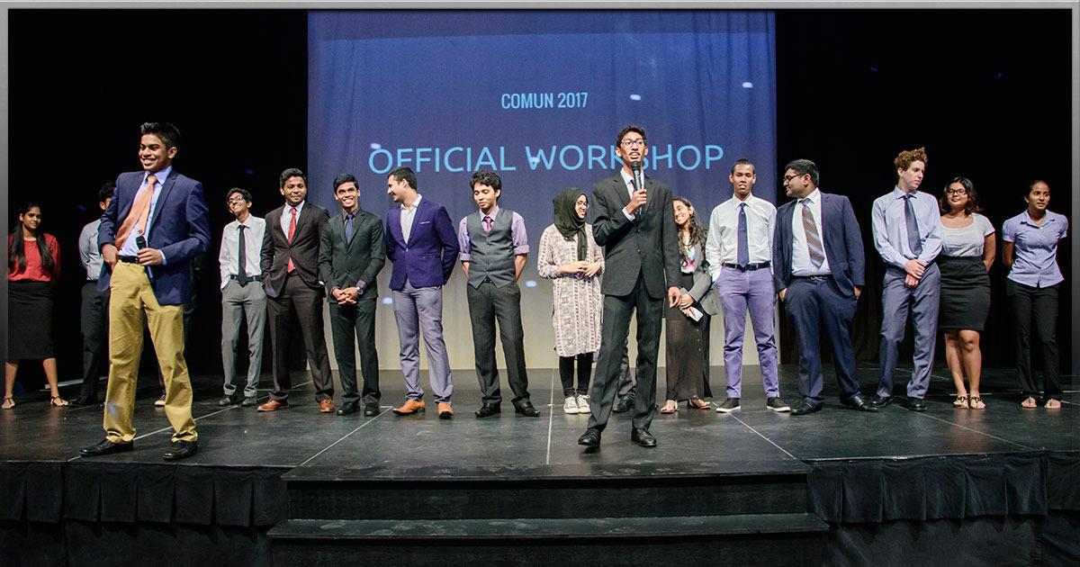 Colombo Operated Model United Nations 2017 - Official Workshop