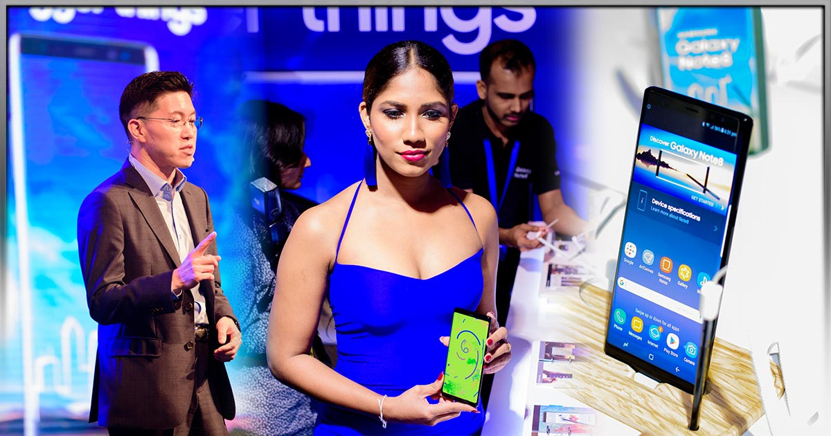 Do Bigger Things: Samsung Galaxy Note8 with Bixby & S-Pen Launch in Sri Lanka