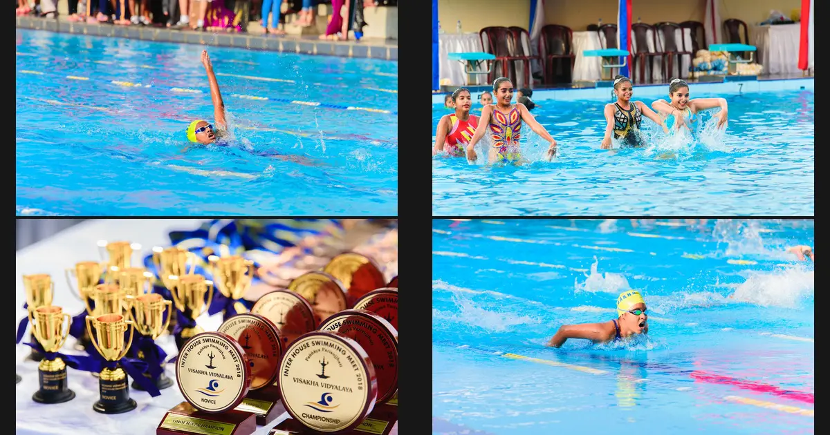 Annual Interhouse Swimming Meet of Visakha Vidyalaya 2018