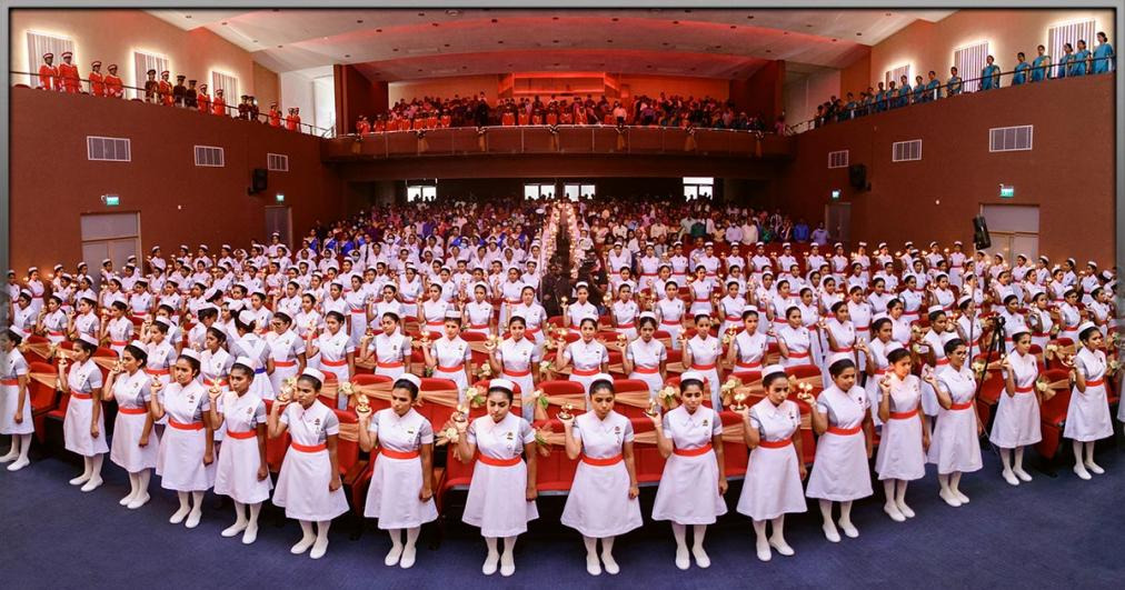 Dedication to the Service Ceremony , School of Nursing Batch of 2017, Kalutara